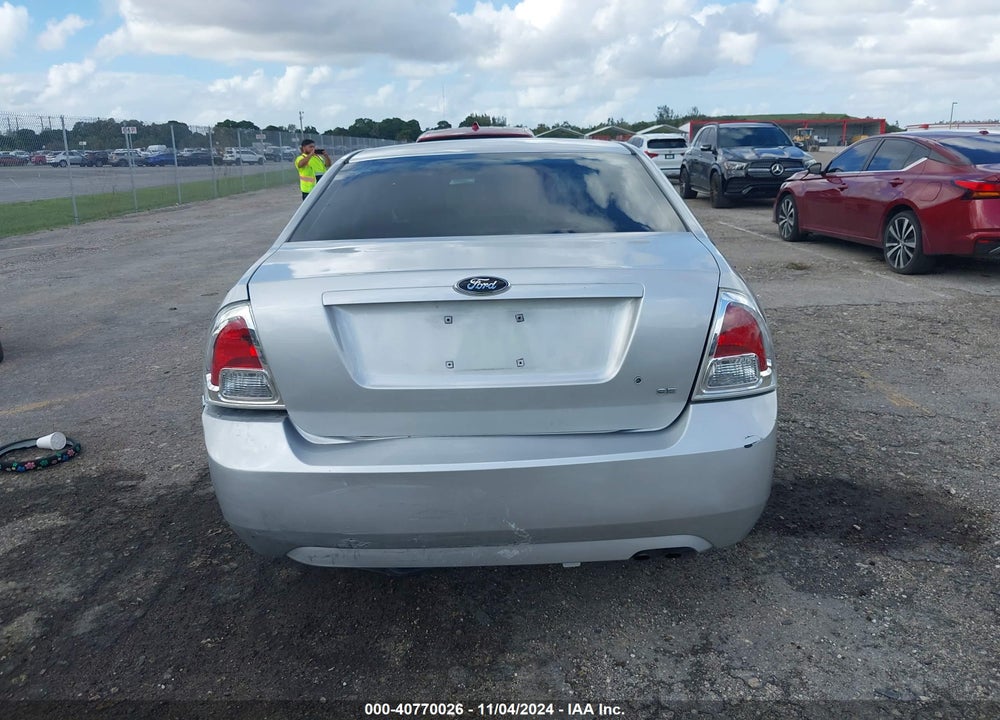 2006 FORD FUSION SE VIN: 3FAHP07Z96R190415