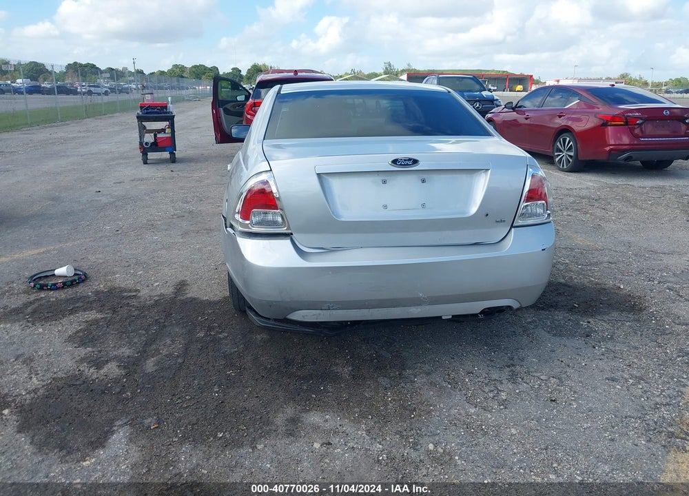 2006 FORD FUSION SE VIN: 3FAHP07Z96R190415