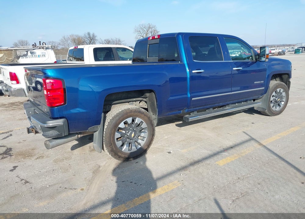 2018 CHEVROLET SILVERADO 2500HD LTZ VIN: 1GC1KWEY1JF108237