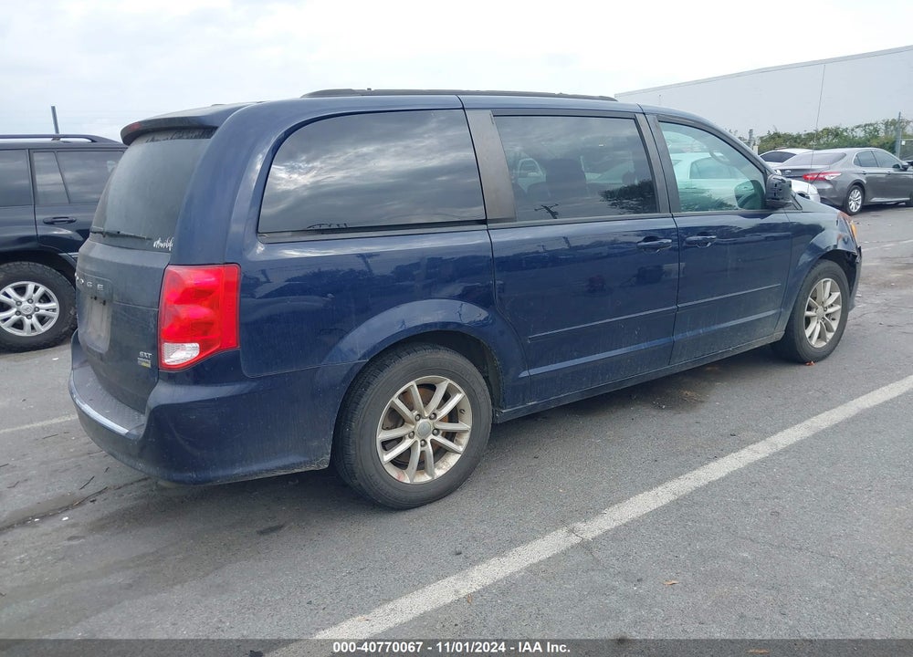 2014 DODGE GRAND CARAVAN SXT VIN: 2C4RDGCG8ER388296