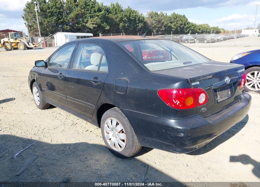 2004 TOYOTA COROLLA LE VIN: 2T1BR32E84C184964