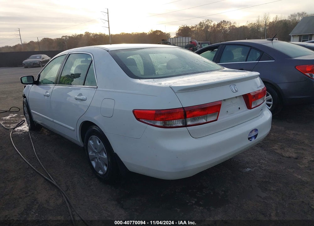 2003 HONDA ACCORD 2.4 LX VIN: 1HGCM56363A036968