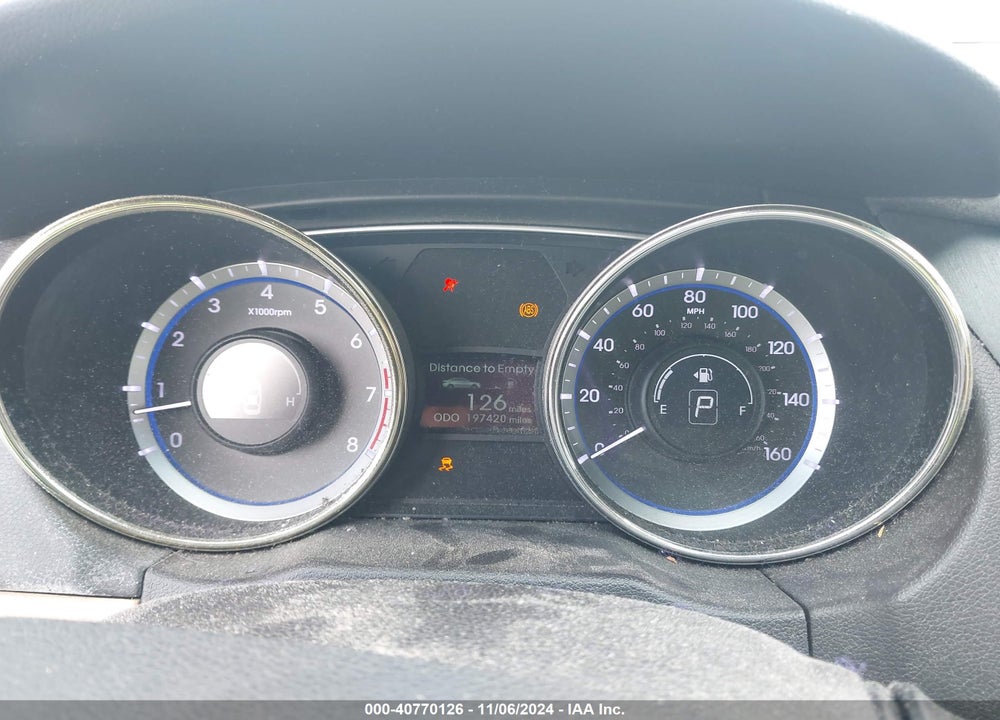 2011 HYUNDAI SONATA GLS VIN: 5NPEB4AC8BH019479