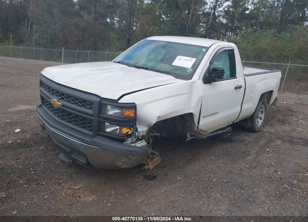 2014 CHEVROLET SILVERADO 1500 WORK TRUCK 1WT VIN: 1GCNCPEH8EZ259438