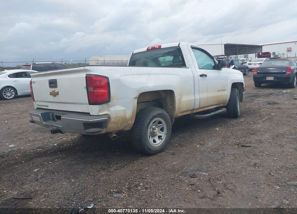 2014 CHEVROLET SILVERADO 1500 WORK TRUCK 1WT VIN: 1GCNCPEH8EZ259438