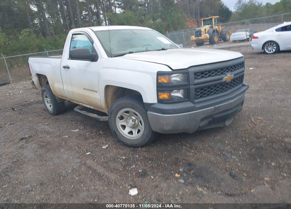 2014 CHEVROLET SILVERADO 1500 WORK TRUCK 1WT VIN: 1GCNCPEH8EZ259438