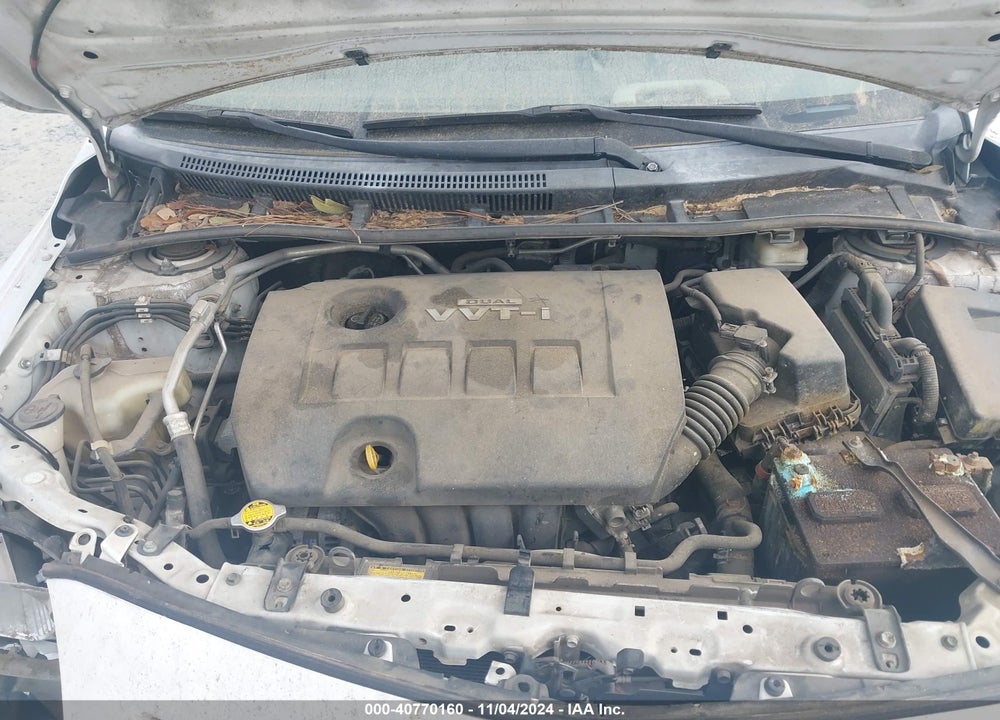 2010 TOYOTA COROLLA LE VIN: 1NXBU4EE8AZ370322