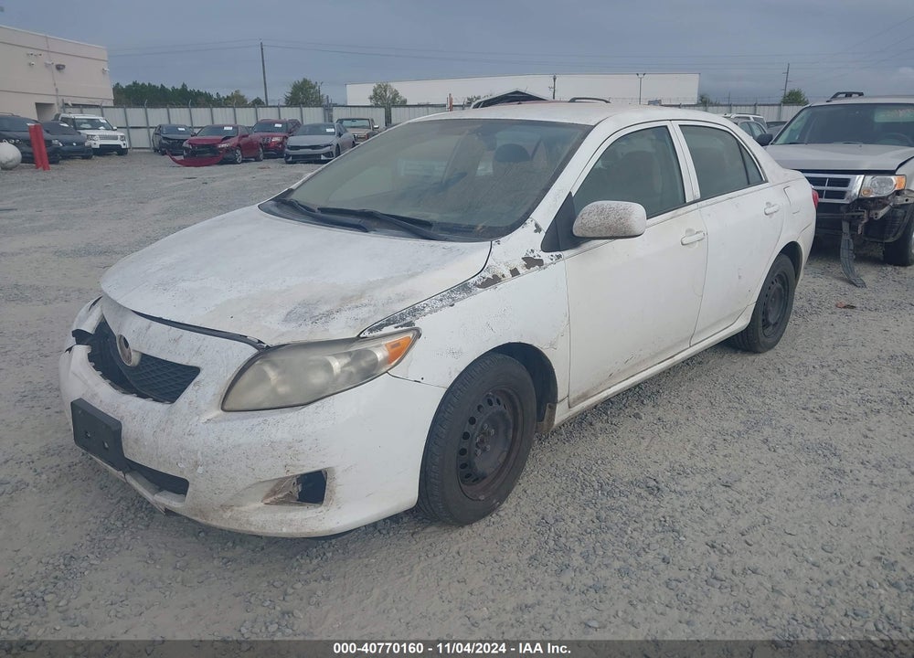 2010 TOYOTA COROLLA LE VIN: 1NXBU4EE8AZ370322