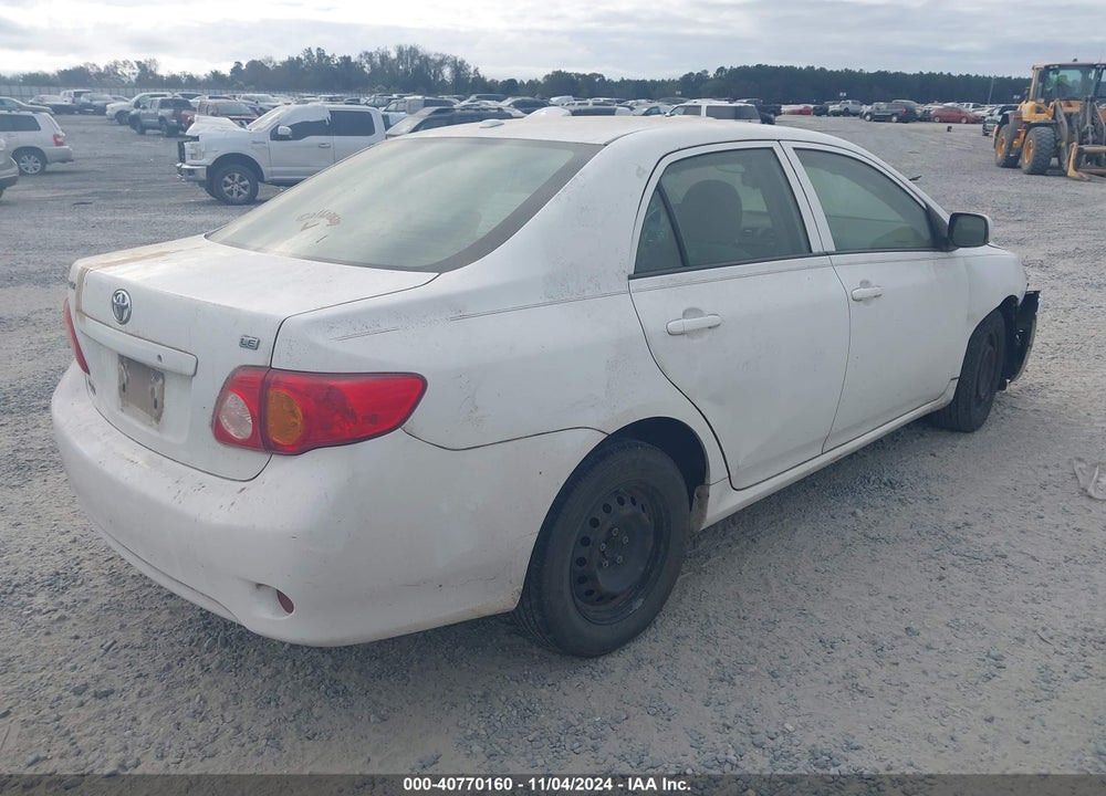 2010 TOYOTA COROLLA LE VIN: 1NXBU4EE8AZ370322