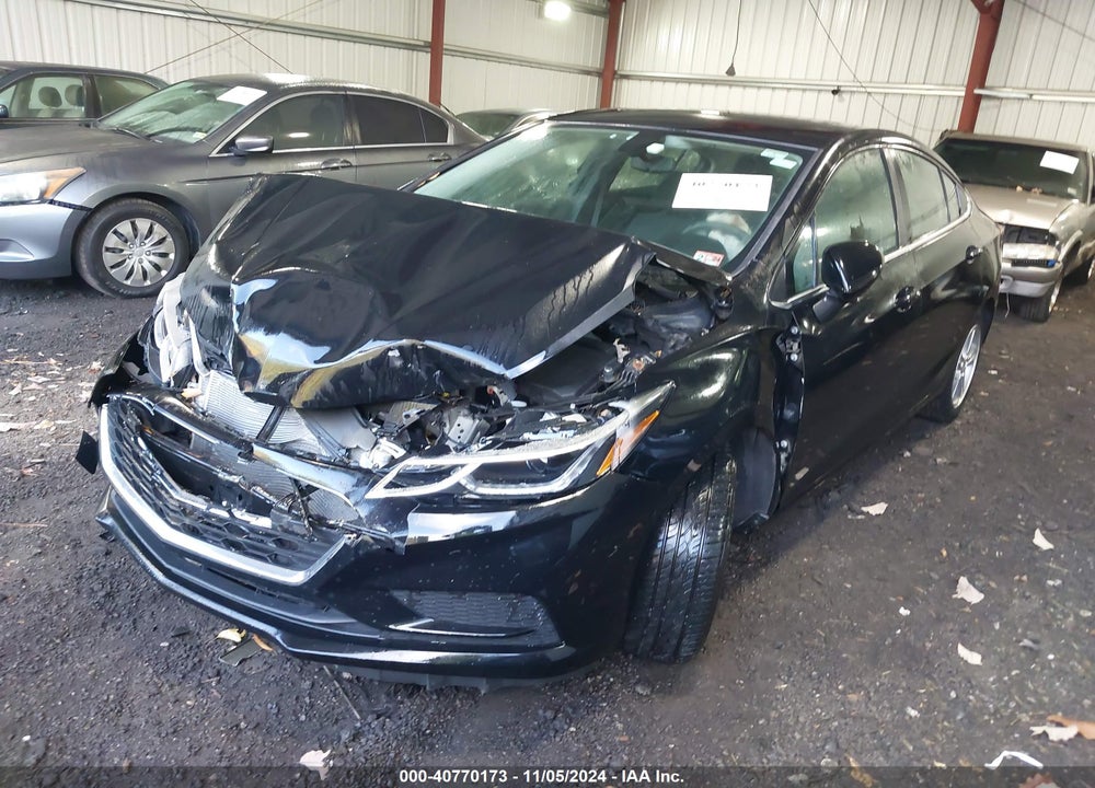 2017 CHEVROLET CRUZE LT AUTO VIN: 1G1BE5SMXH7276205