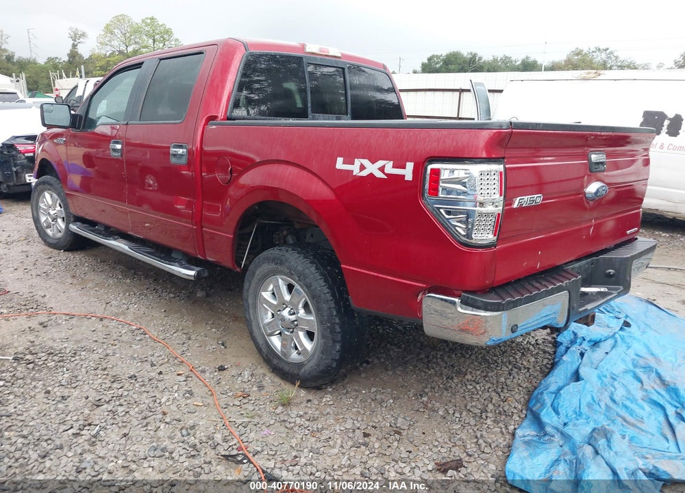 2013 FORD F-150 XLT VIN: 1FTFW1EF7DKF18662