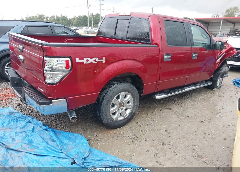 2013 FORD F-150 XLT VIN: 1FTFW1EF7DKF18662