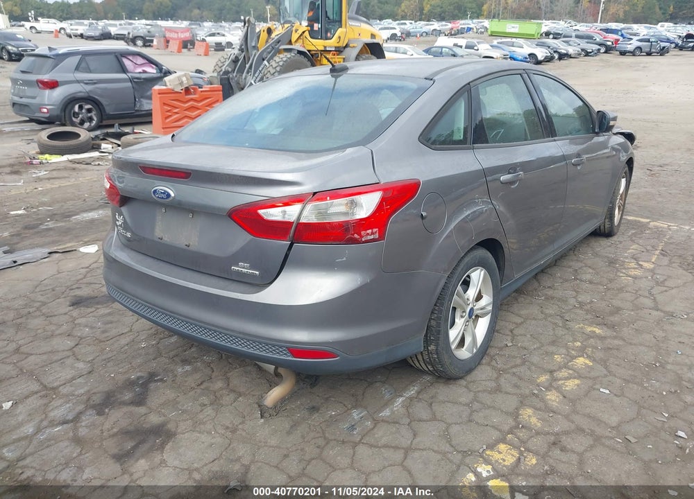 2014 FORD FOCUS SE VIN: 1FADP3F27EL102771