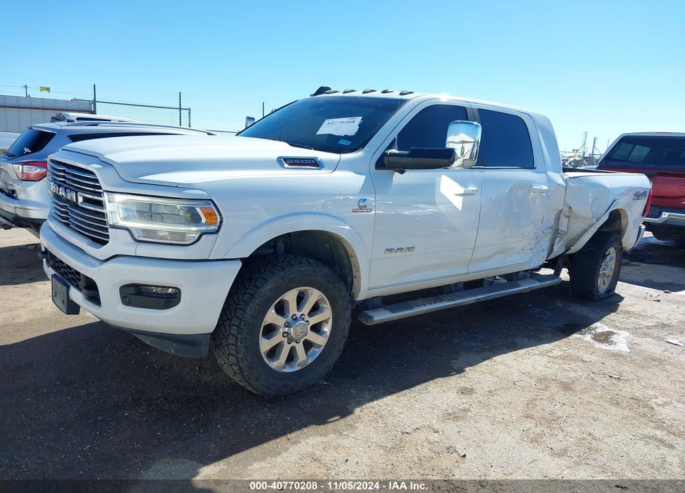 2019 RAM 2500 LAIE  4X4 6'4 BOX VIN: 3C6UR5NL0KG652887