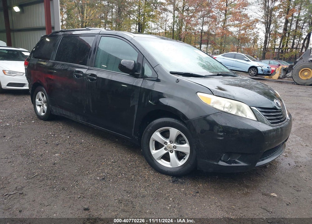 2012 TOYOTA SIENNA LE V6 8 PASSENGER VIN: 5TDKK3DC0CS228414