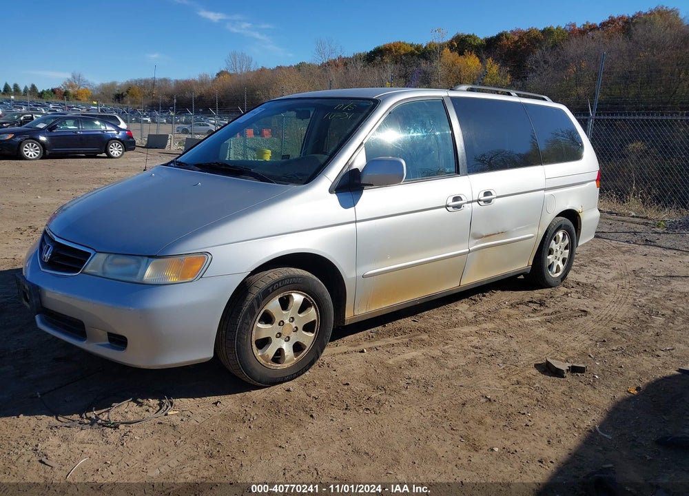 2002 HONDA ODYSSEY EX VIN: 2HKRL18672H558186