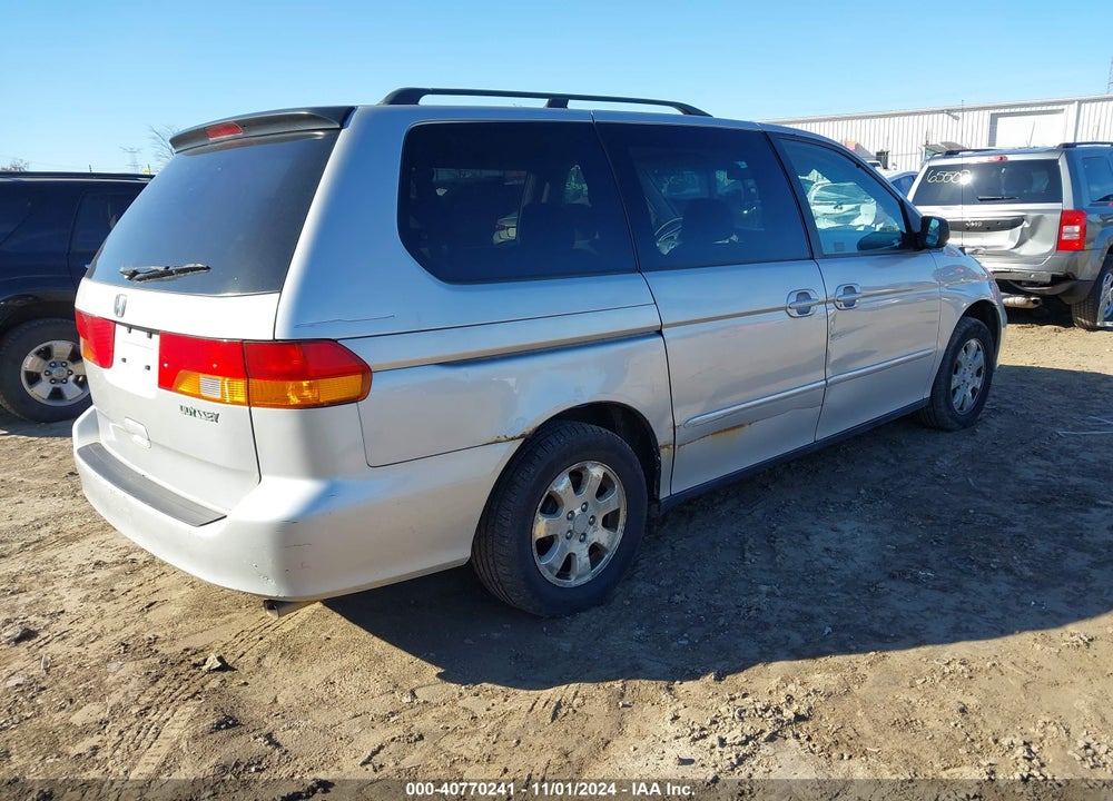 2002 HONDA ODYSSEY EX VIN: 2HKRL18672H558186