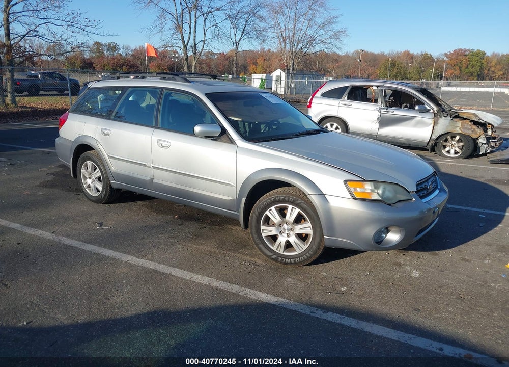 2005 SUBARU OUTBACK 2.5I LIMITED VIN: 4S4BP62C856355660