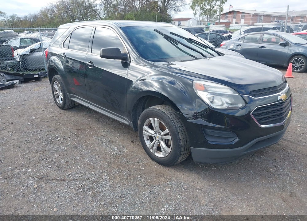 2017 CHEVROLET EQUINOX LS VIN: 2GNALBEK7H1586236