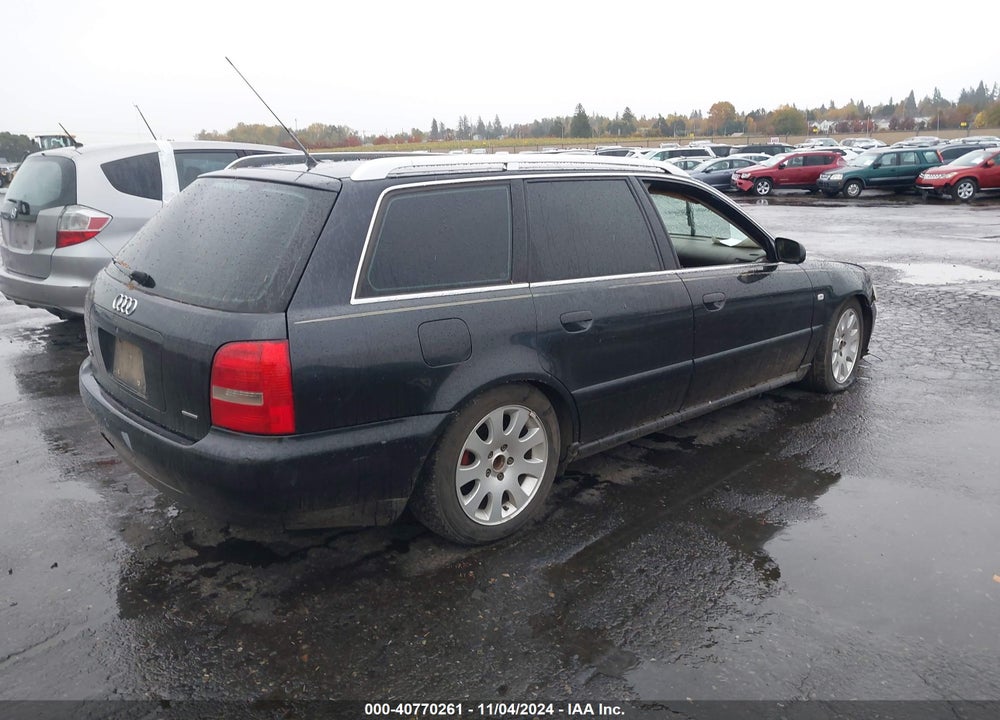 2001 AUDI A4 2.8 AVANT VIN: WAUKH68D71A139708