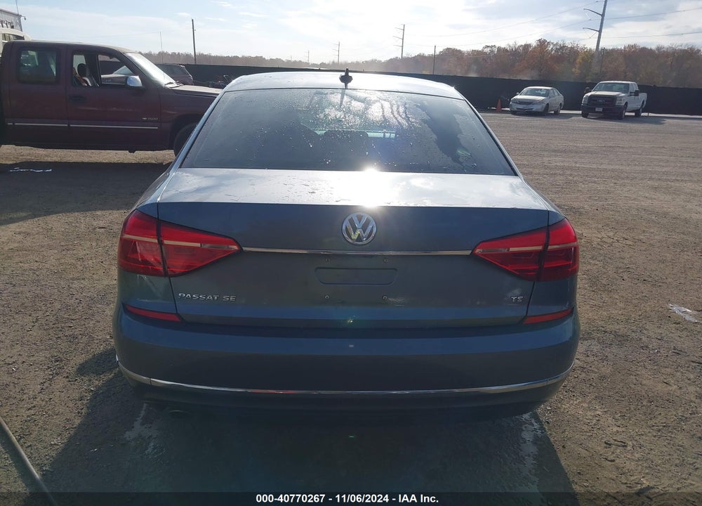 2016 VOLKSWAGEN PASSAT 1.8T SE VIN: 1VWBT7A36GC041238
