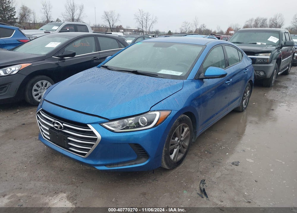 2018 HYUNDAI ELANTRA SEL VIN: 5NPD84LF5JH322025