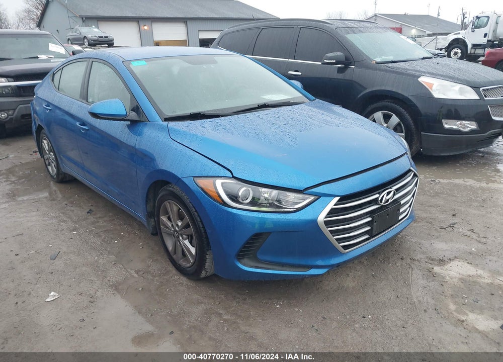 2018 HYUNDAI ELANTRA SEL VIN: 5NPD84LF5JH322025