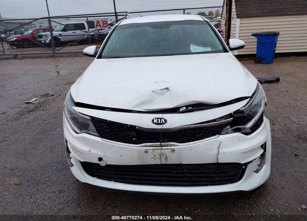 2016 KIA OPTIMA LX VIN: KNAGT4L35G5086077