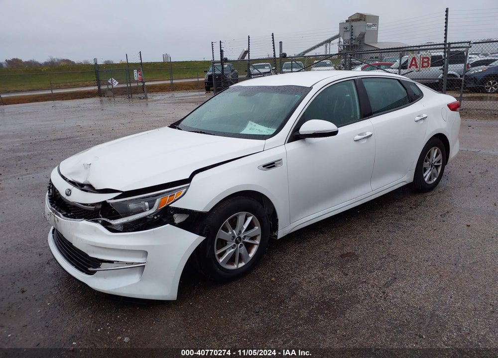 2016 KIA OPTIMA LX VIN: KNAGT4L35G5086077
