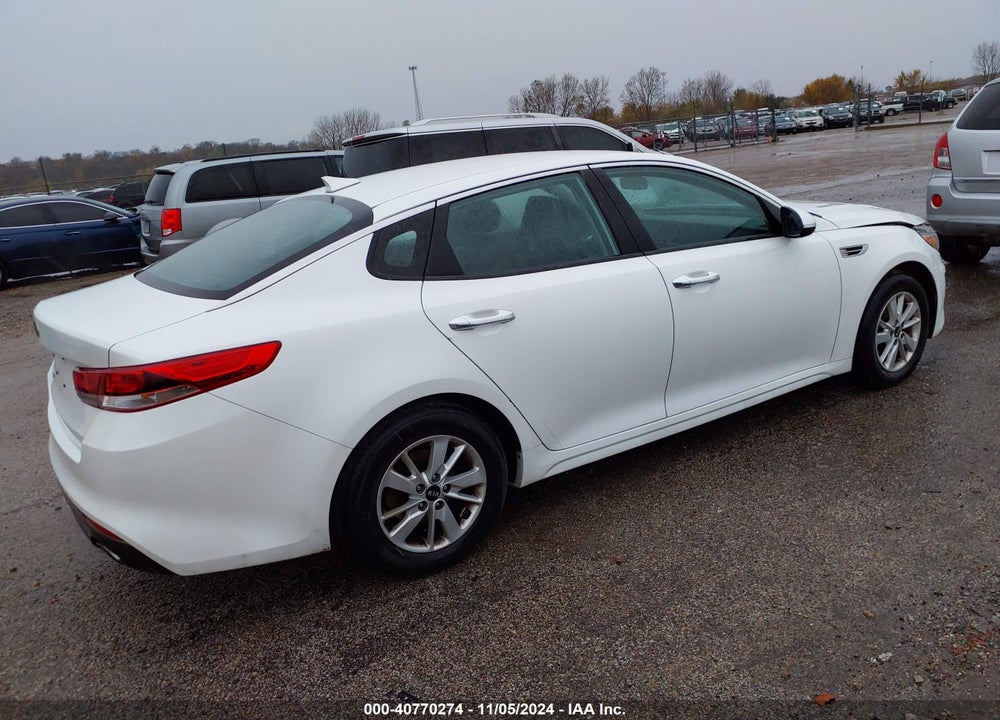 2016 KIA OPTIMA LX VIN: KNAGT4L35G5086077