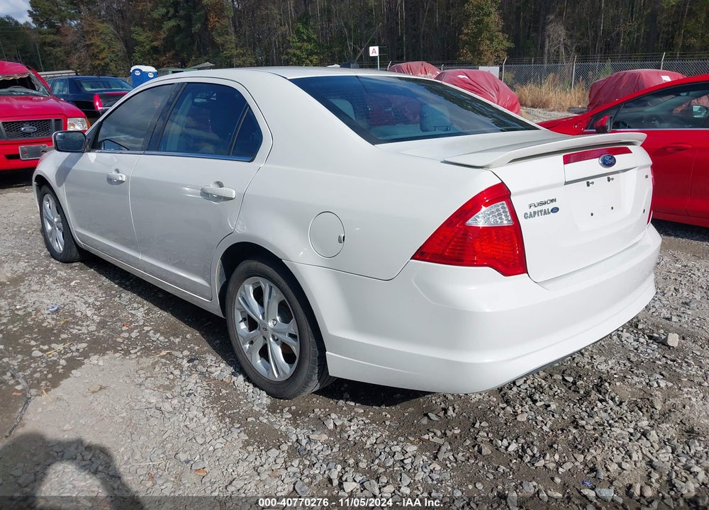 2012 FORD FUSION SE VIN: 3FAHP0HA0CR427796