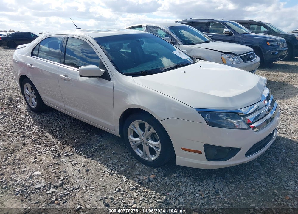 2012 FORD FUSION SE VIN: 3FAHP0HA0CR427796