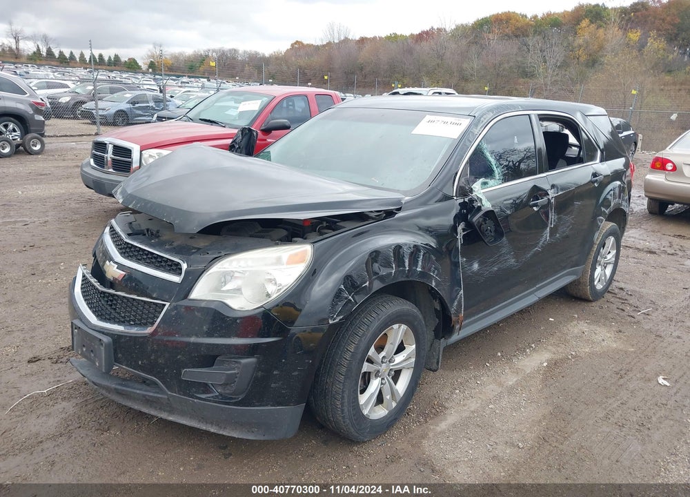 2011 CHEVROLET EQUINOX LS VIN: 2GNALBEC9B1246554