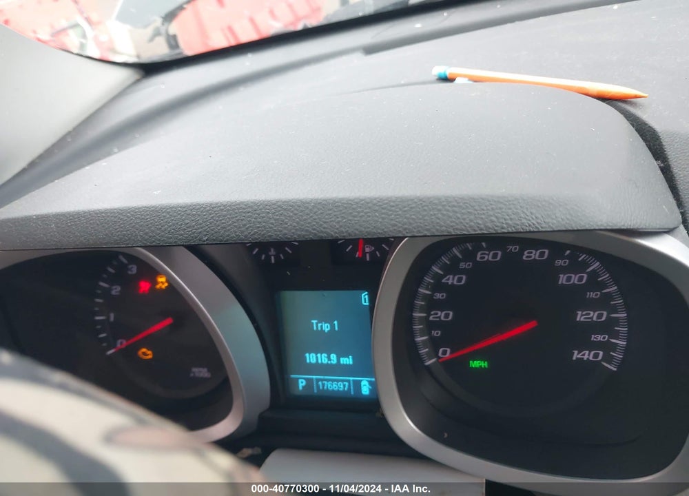 2011 CHEVROLET EQUINOX LS VIN: 2GNALBEC9B1246554