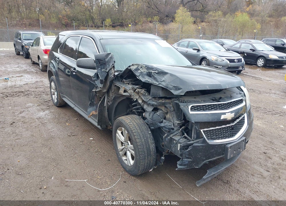 2011 CHEVROLET EQUINOX LS VIN: 2GNALBEC9B1246554