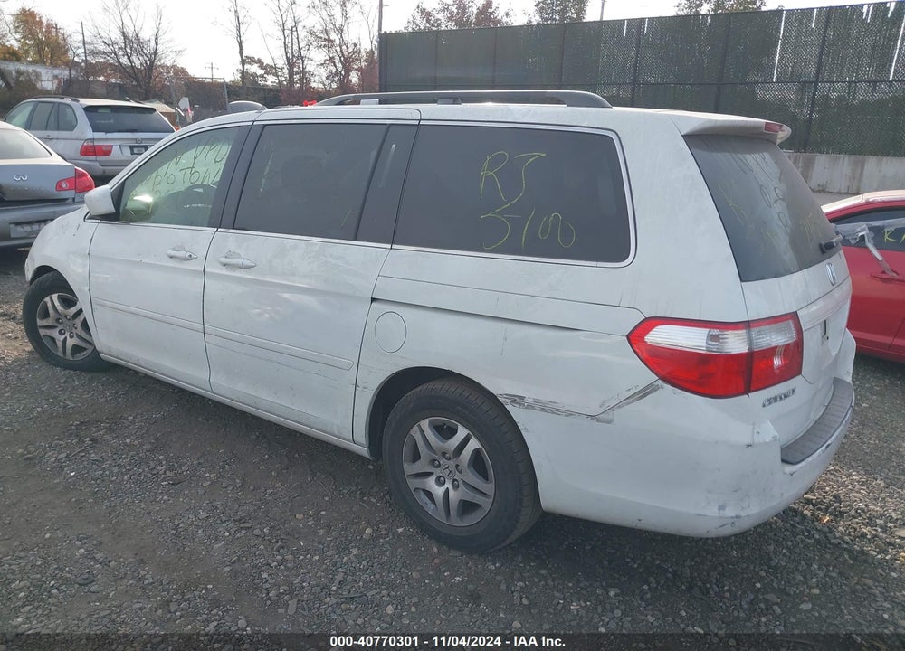 2007 HONDA ODYSSEY EX-L VIN: 5FNRL38797B424578