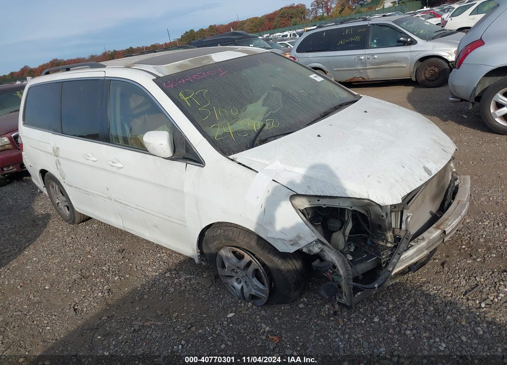 2007 HONDA ODYSSEY EX-L VIN: 5FNRL38797B424578