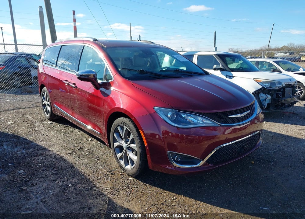 2019 CHRYSLER PACIFICA LIMITED VIN: 2C4RC1GG9KR698575