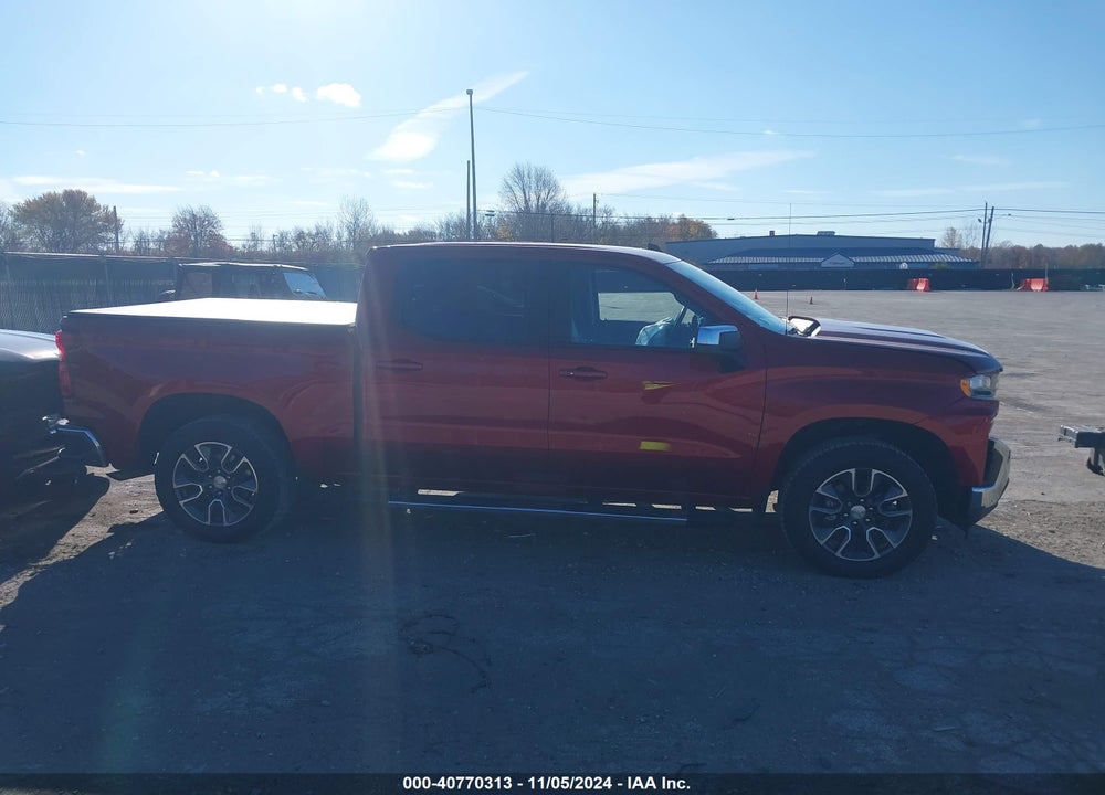 2021 CHEVROLET SILVERADO 1500 4WD SHORT BED LT VIN: 3GCUYDED0MG273051