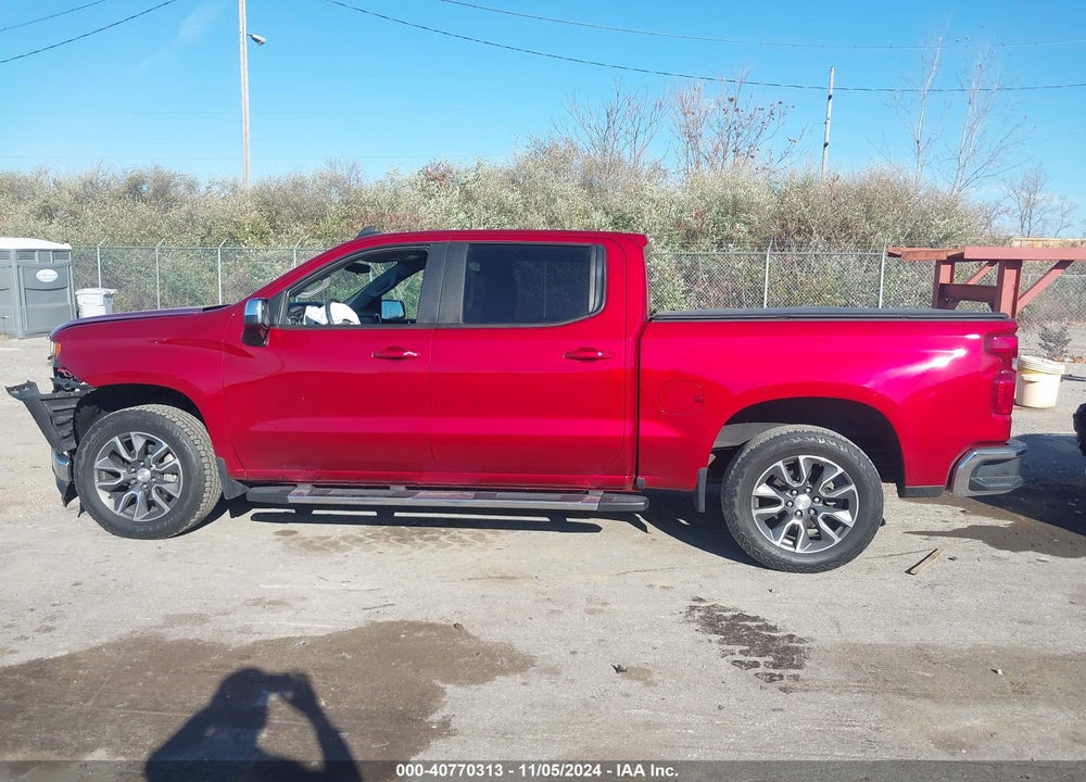 2021 CHEVROLET SILVERADO 1500 4WD SHORT BED LT VIN: 3GCUYDED0MG273051