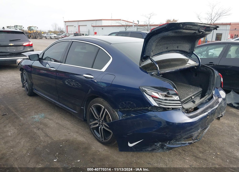2017 HONDA ACCORD SPORT VIN: 1HGCR2F50HA297053