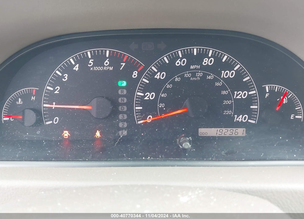 2005 TOYOTA CAMRY XLE V6 VIN: 4T1BF30K55U086167
