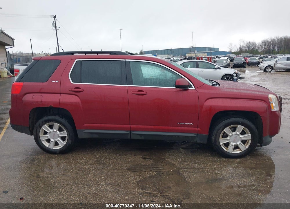 2012 GMC TERRAIN SLE-2 VIN: 2GKFLTEK7C6323085