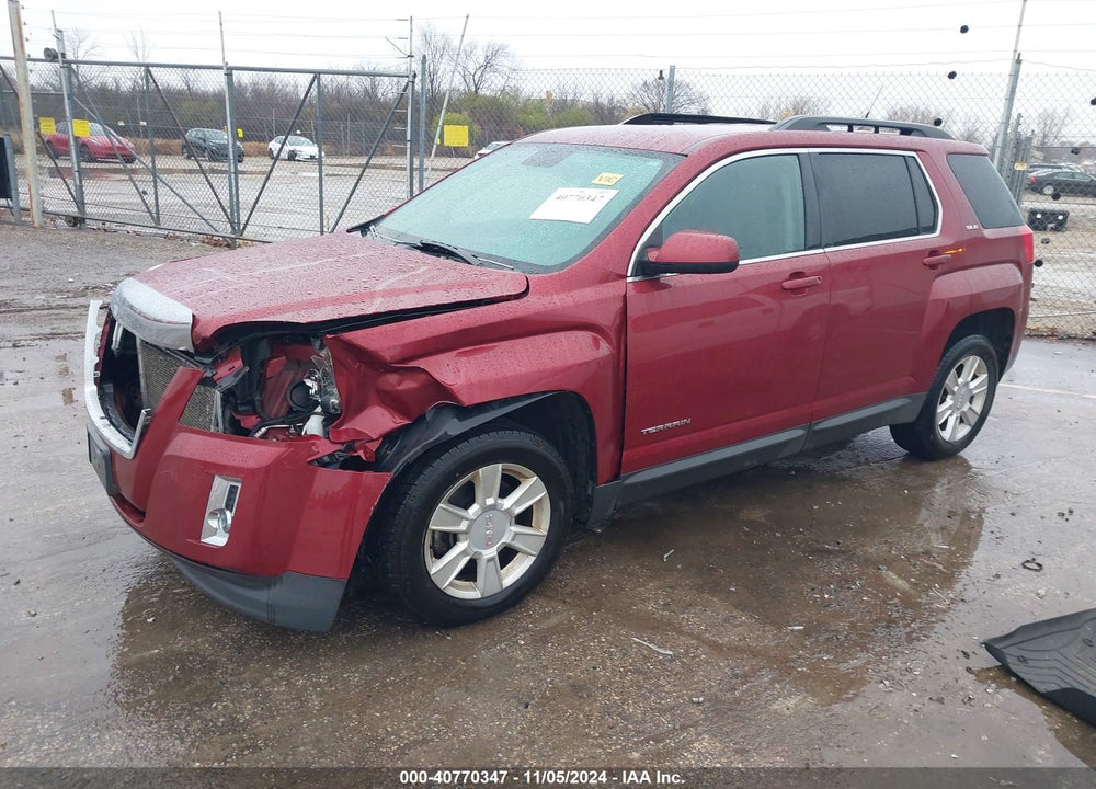 2012 GMC TERRAIN SLE-2 VIN: 2GKFLTEK7C6323085