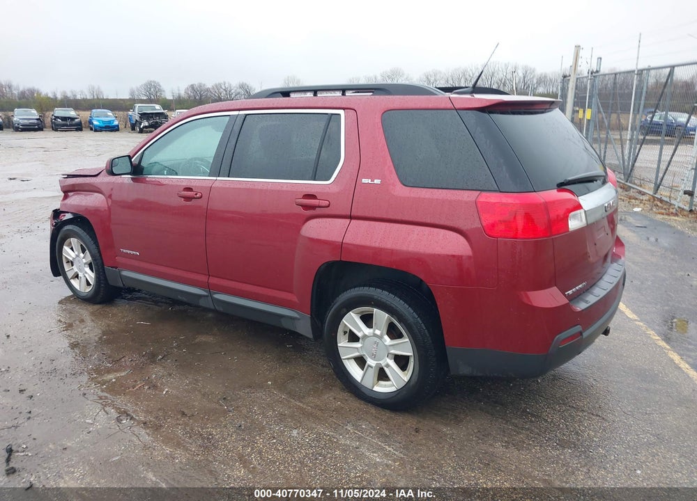 2012 GMC TERRAIN SLE-2 VIN: 2GKFLTEK7C6323085