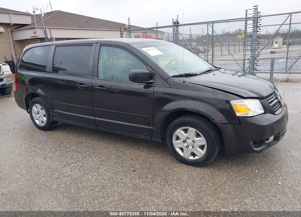 2010 DODGE GRAND CARAVAN SE VIN: 2D4RN4DEXAR385678