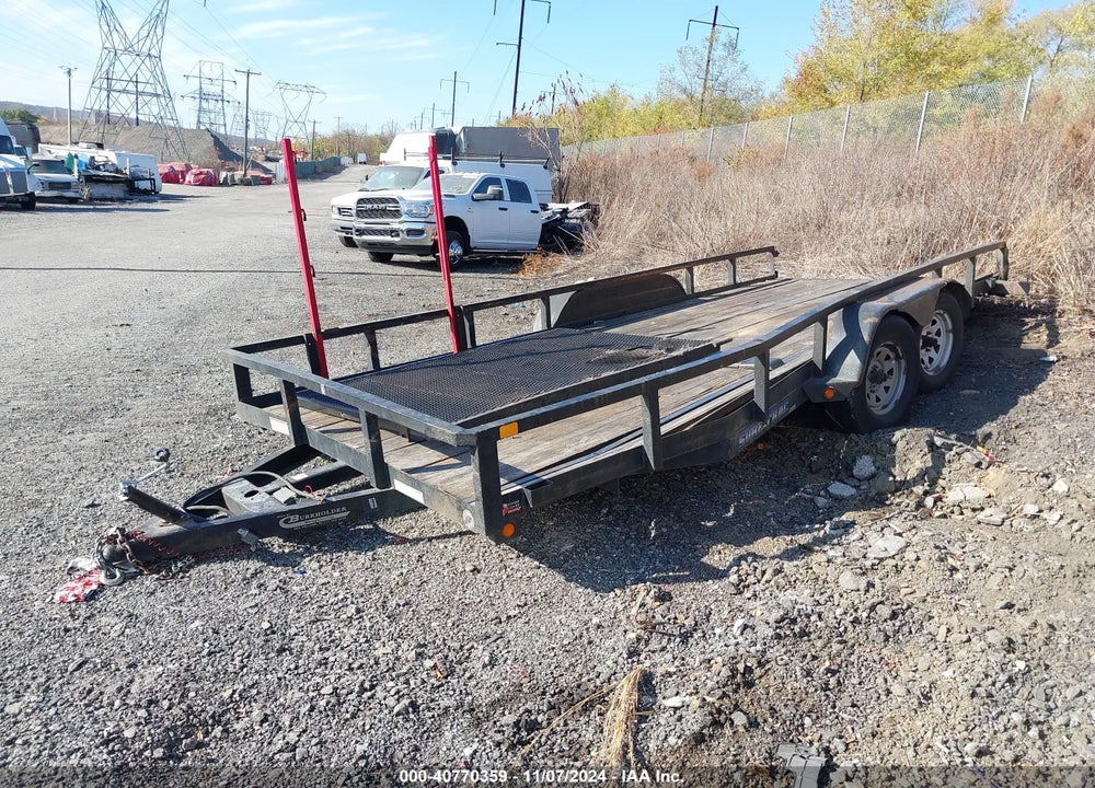 2012 NOVAE CORP 18' UTILITY TRAILER VIN: 5JWTU1829C1058243