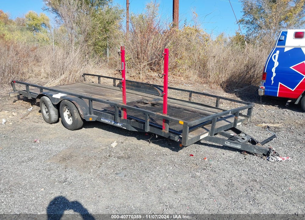 2012 NOVAE CORP 18' UTILITY TRAILER VIN: 5JWTU1829C1058243