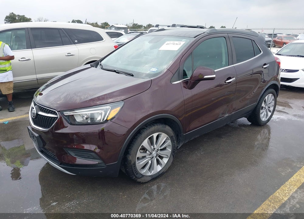2018 BUICK ENCORE PREFERRED VIN: KL4CJASBXJB614732