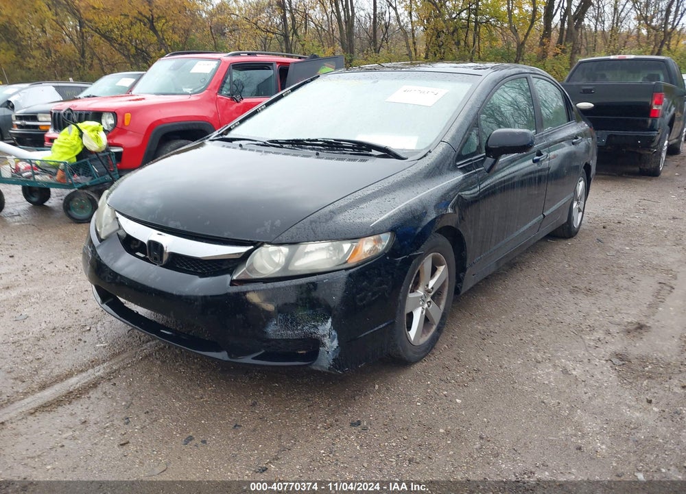 2009 HONDA CIVIC LX-S VIN: 2HGFA166X9H332899